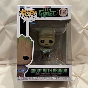 Disney Marvel Funko Pop! Groot with Grunds #1194 I am Groot Bobble-Head NIB
